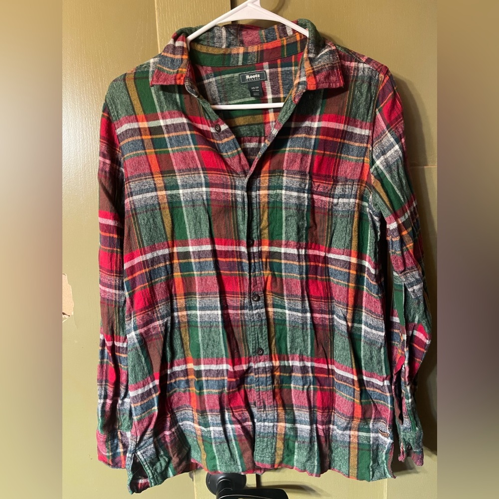 Roots xs flannel EUC